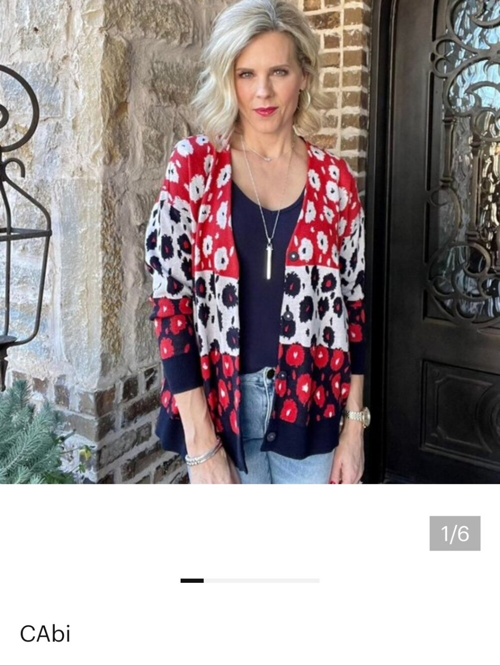 cabi Upbeat Cardigan size S